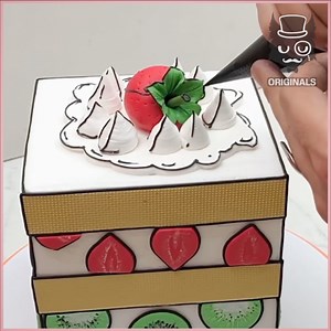 This Cartoon Cake Looks Absolutely Incredible ! 👀🎂🤌 | Simple