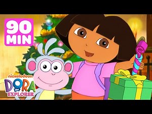 Dora the Explorer Celebrates Three Kings Day and Gives Gifts! 🎁 90 Minutes | Dora & Friends