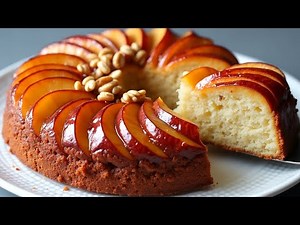 Almond Apple Pie No Sugar, No Gluten, 5 Minutes of Work! Simple and Easy!