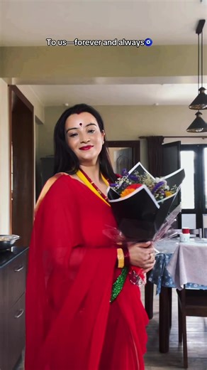 Happy Anniversary Mutu🙏❤️💐 (Marry a man who will say let me ask my wife first not because he's weak, but because he respects her and values her thought)Thank you for everything 😘