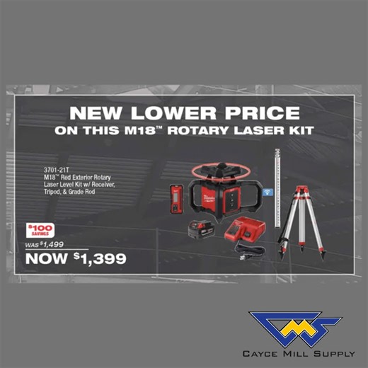 💥WE GOT IT! Milwaukee Tool Specials💥 ⚡️Sales Valid Through February 1st, 2025, While Supplies Last⚡️ Check it out: https://conta.cc/3WZ4o5Y #dealatthemill #caycemill #milwaukeetools | Cayce Mill Supply