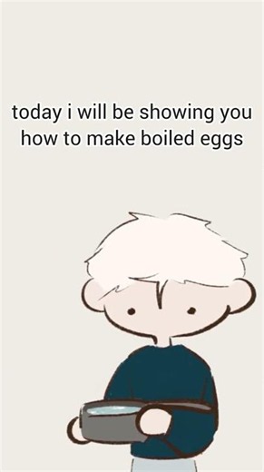 how to make boiled eggs with guy #eggs #boiled eggs #shorts #youtubeshorts #guy #animation