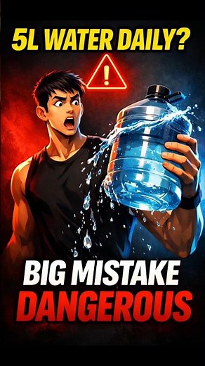 Drinking 5 Liters of Water Daily? This Can Be Dangerous ⚠️