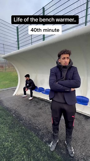 Bench Warmer Warm Up Routine in Football - Funny Moments