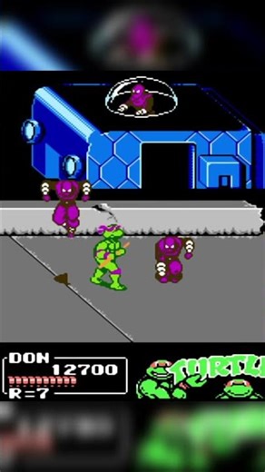 Best Part of this game | Tmnt 3 Nes Gameplay #shorts #retrogaming #tmnt #gameplay