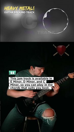 Heavy Metal Backing Track in E Minor #heavymetal #guitarbackingtrack #csjamtrack #eminor #shred