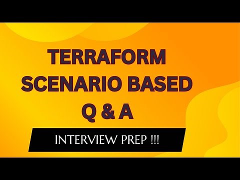 🚀 Terraform Scenario-Based Interview Q&A | Real-World DevOps Challenges & Solutions