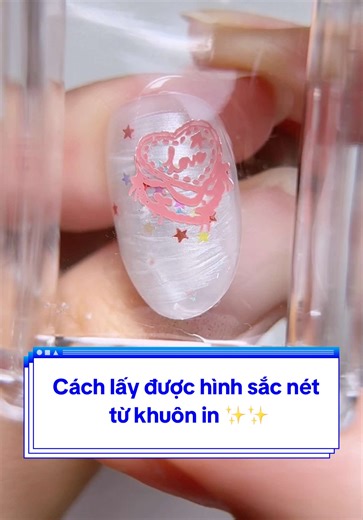Cách in hình nét căng từ khuôn in 🔥🔥🔥 #hachinail #hachinail1 #nailtutorial