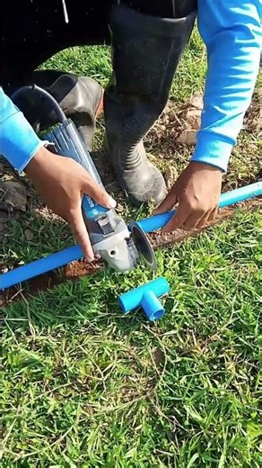 Ep32.เดินท่อ pvc ใช้รดน้ำในสวน #ท่อน้ำpvc #เดินท่อเมน #ใช้พื้นที่1ไร่ทำสวน #carpentry #กระท่อมไม้ไผ่