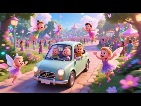 Wroom Car in Fairy Park 🚗🧚‍♀️ Magical Kids Song | Fun Adventure Nursery Rhyme