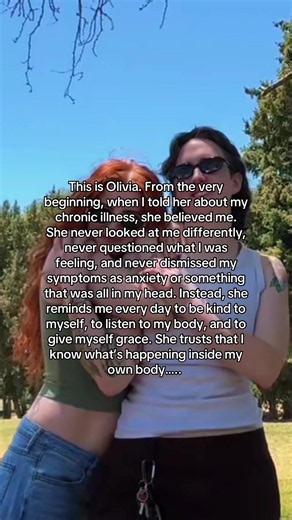 Why Olivia Believed Me: A Chronic Illness Love Story