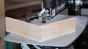 Cut Dovetails using a Scroll Saw!