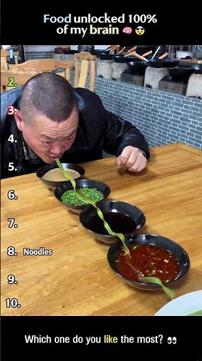 Ranking Foods That Activate 100% Of Your Brain 🤯#funny #food #smart #fyp