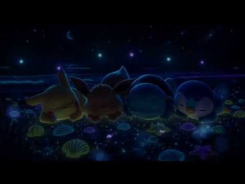 (No Ads) Pikachu Lullaby • Cozy Animated Sleep Music for Stress Relief & Peaceful Rest