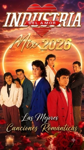 Industria Del Amor Mix 2026 ❤️ Las Mejores Canciones Románticas #shorts