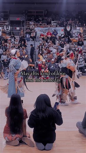 I know Creator will give me this kind of love someday and I can't wait. To have someone to travel to pow wows with, to get ready with, and to dance with. To record them and cheer them on in hopes we'll both become great dancers eventually. ❤️ I just love love, you know? - #nativetiktok #powwow #love #twoculturesonecommunity #indigenous
