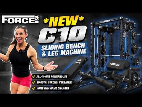 NEW Force USA C10 2027 First Look | NEW Sliding Bench & Leg Machine