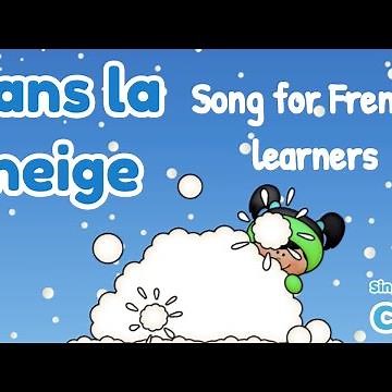 Dans la neige | Seeka Sings | Music for Kids | French Immersion