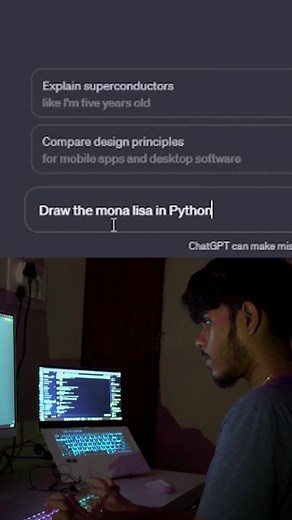 Prabhu P. Biswal on Instagram: "Follow @bucky.droid for more geeky komedi 😔 . . #programming #coding #chatgpt #python #javascript #java"