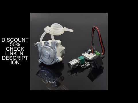 Micro Peristaltic Pump DC 6V-12V Small 500 Geared Motor Adjust Dosing Liquid Water Pump Reverse Dire