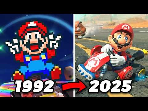 Evolution of Mario Kart Series (1992 - 2025)