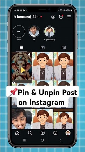 Instagram Post Ko Pin & Unpin Kaise Kare? | Step-by-Step Guide