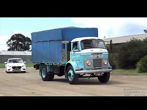 Commer Knocker 1960 Roots Diesel TS3 running around Victoria