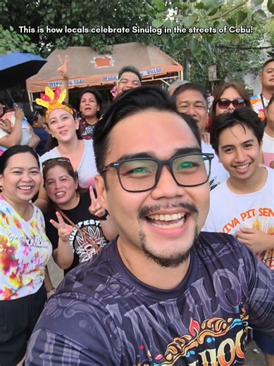 Prititit sa dalan sa Cebu! 🎭🎉 #Sinulog2026 #Cebu #ForYou