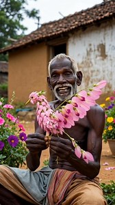 Beautiful pink colour bird using pink butterfly pea flower ♥♥ | Garden and Craft