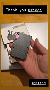 Upgrade your everyday carry with the Ridge Wallet. Slim enough to slip into any pocket, tough enough to handle anything, plus RFID protection to safeguard your cards. This is the last wallet you will ever buy! | The Ridge