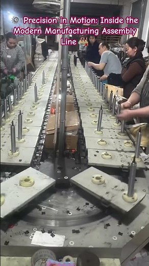 Inside the Modern Manufacturing Assembly Line #Manufacturing #IndustrialEfficiency #SupplyChain