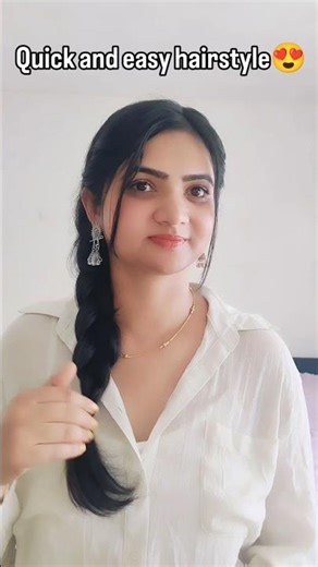 Quick & Easy Dutch Braid Hairstyle Tutorial ✨