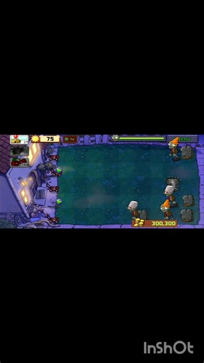 PLAYING BONUS LEVEL IN PLANT VS ZOMBIES