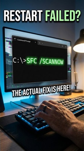 The real fix when restarting fails #computer #hacks #tech
