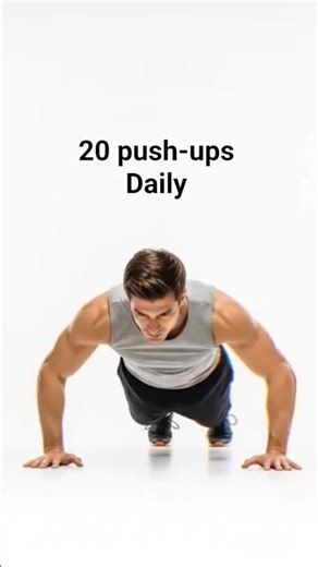 Do 20 Push-Ups Daily for 30 Days (See What Happens) #pushups #bodybuilding #shorts