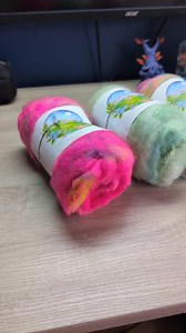 2.3K views · 47 reactions | I did a craft swap with the amazingly talented Sayra from Atomic Fiber Studio I sent her some crochet accessories, a Free Spirit Peaked Cap, a Bohemian Bandana Cowl and some cute little Ankle Warmers and in return she has sent me some of beautiful art batts!! These are so fabulous and I can't wait to spin them up!!! #artbatt #fiber #fibre #fibercommunity #fibrecommunity #spinning #handspun #handspunyarn #craftswap | Craft and a Cuppa | Facebook