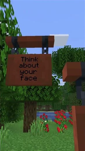 Strange Signs #minecraft #strange #thursday #explore #gaming #reference #mystery