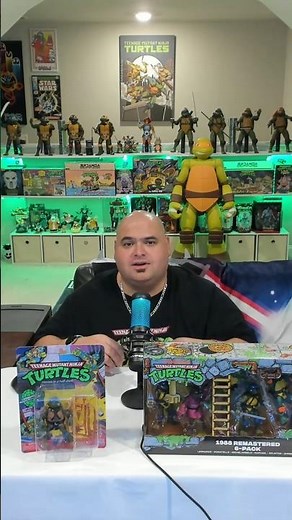 TMNT 1988 Remastered Figures, Pure Nostalgia!