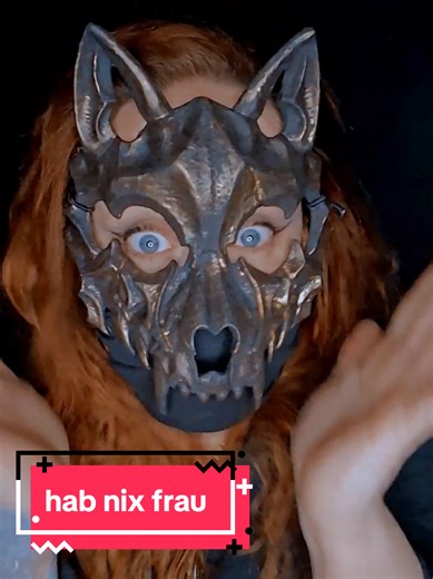 hab nix frau #mask #masked #maskedwoman ##maskktok #fyp