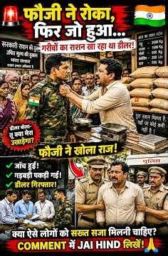 Army Soldier Exposes Corrupt Ration Dealer | Emotional Short Film #shorts