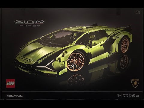 Lego Lamborghini Sian FKP37 - 42115 - Stop Motion Build