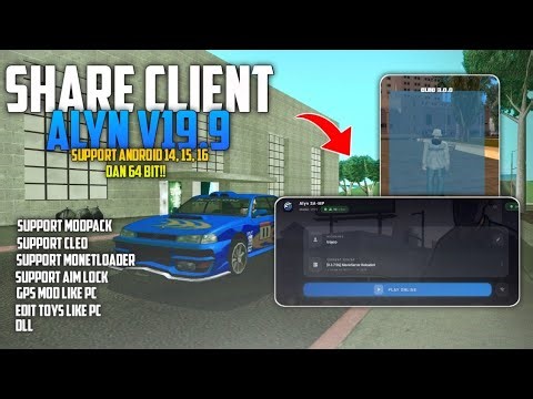 SHARE CLIENT ALYN TERBARU V19.9 SUPPORT ANDROID 14 15 16 DAN 64 BIT