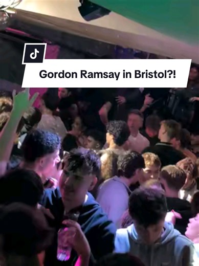 gordon ramsay loves a club night in bristol 💃 @The Brass Pig Bristol / @Utopia #clubnight #clubbing