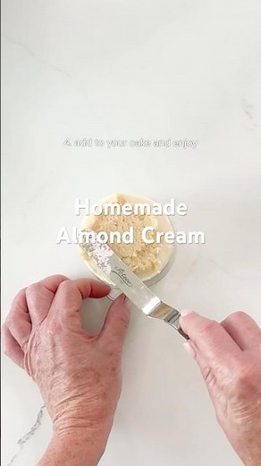 How to Make Almond Cream | Easy Filling for Cakes, Pastries & Almond Croissants