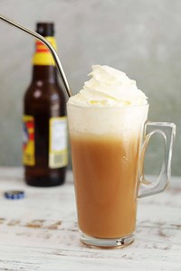Malta con Leche Condensada