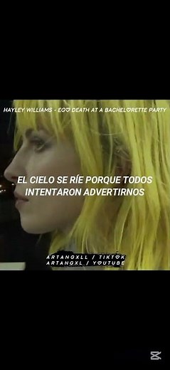 • Hayley Williams - Ego Death At A Bachelorette Party [español] #music #lyrics #hayleywilliams #fypシ
