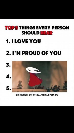 Top 5 things every person should hear😭 Hollow Knight Silksong