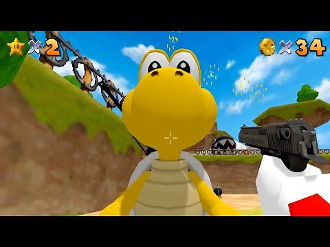 Mario Plays With Guns