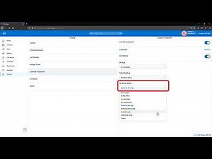 Mitel MiCollab Web - Calendar Integration