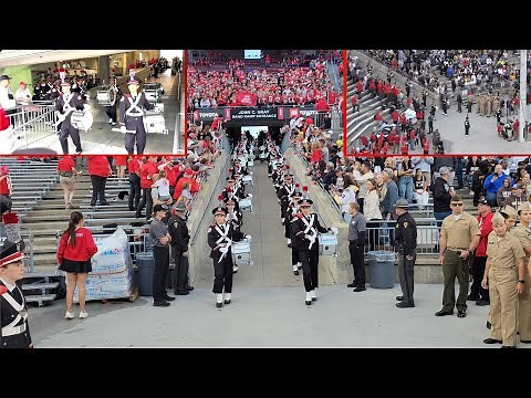 Behind The Scenes: Ohio State Marching Band Ramp Entrance 2024 in 4K
